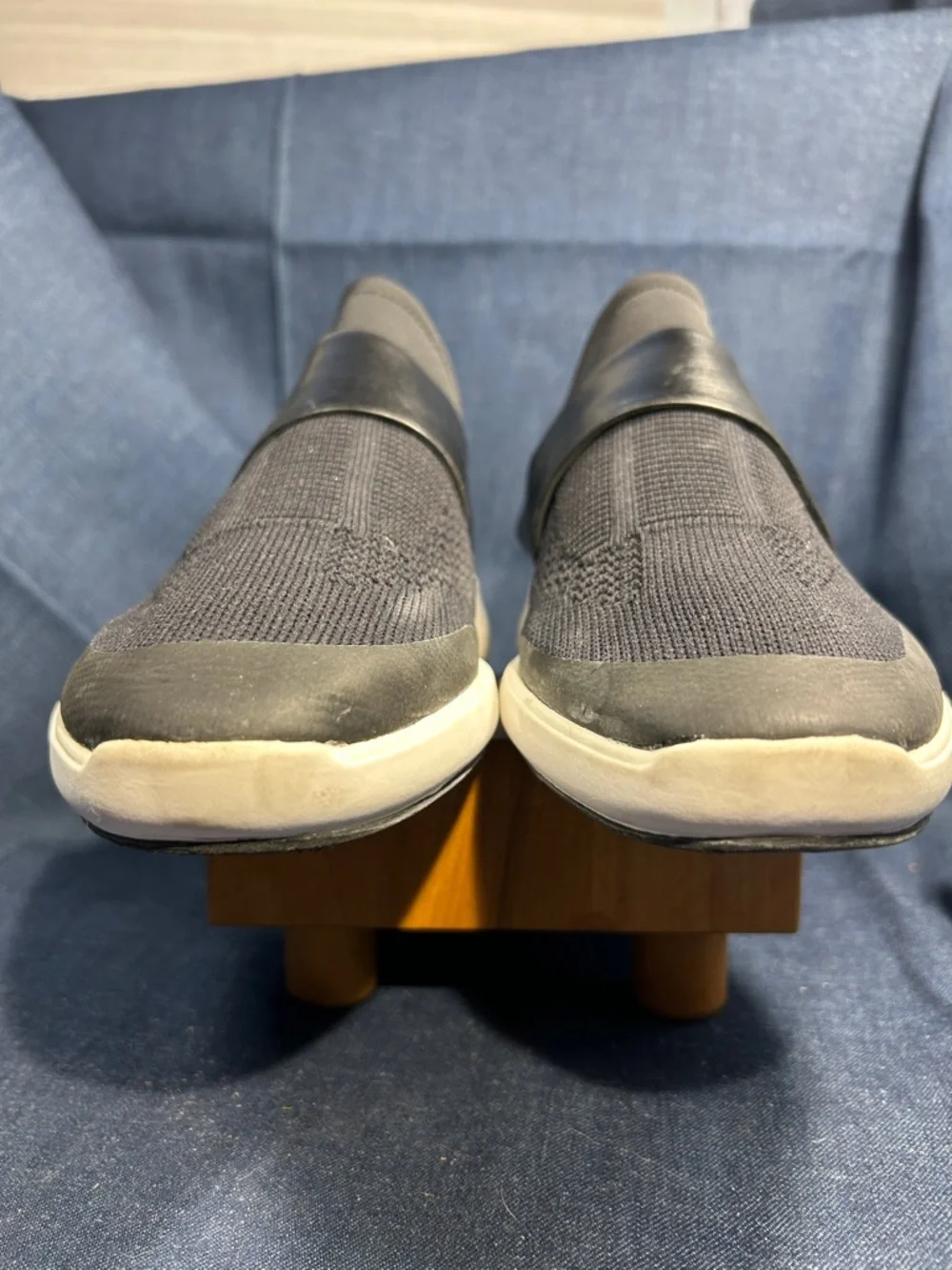 Via spiga leather slide in athletic shoes elegant 5